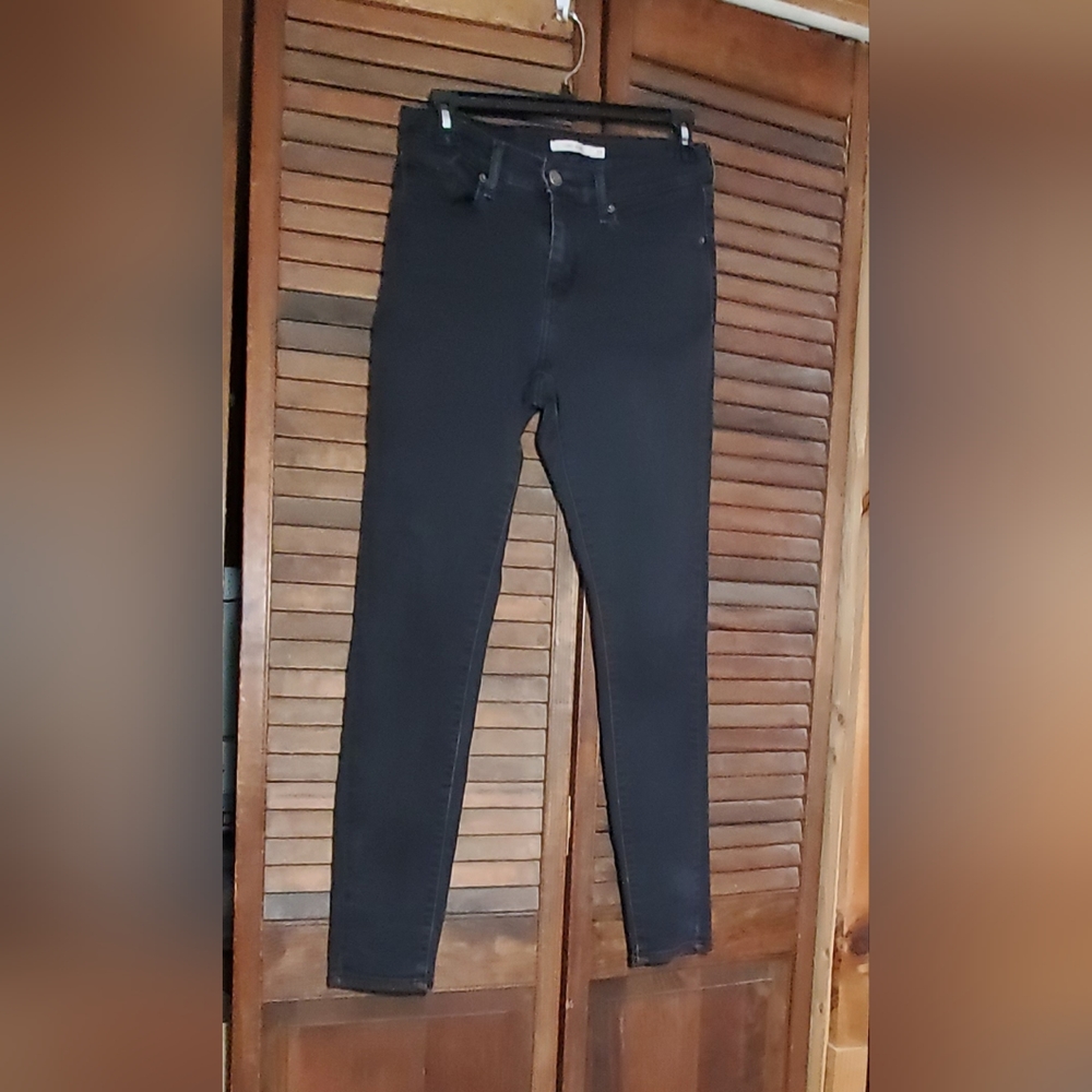 Levi's Black Curvy Skinny Jeans, Size 29